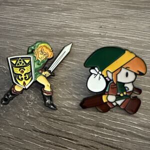 Zelda Link Warrior Gaming Anime Enamel Metal Pin Collectible